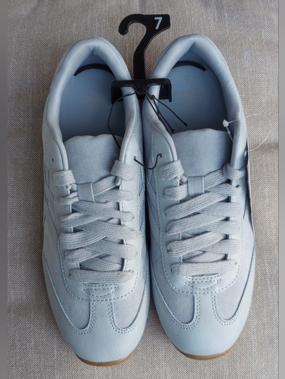NWT Time And Tru Pastel Blue Sneakers, Size 7